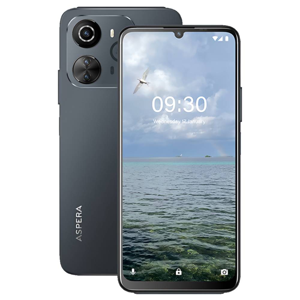 Aspera AS10 4G (6.7-inch 4GB RAM+128GB Storage) - Night Sky