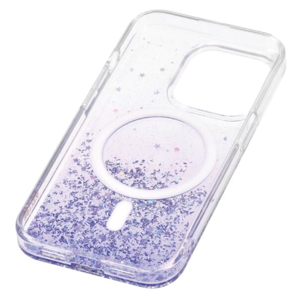Bryten Starburst Magsafe Case For iPhone 15 Pro - Purple