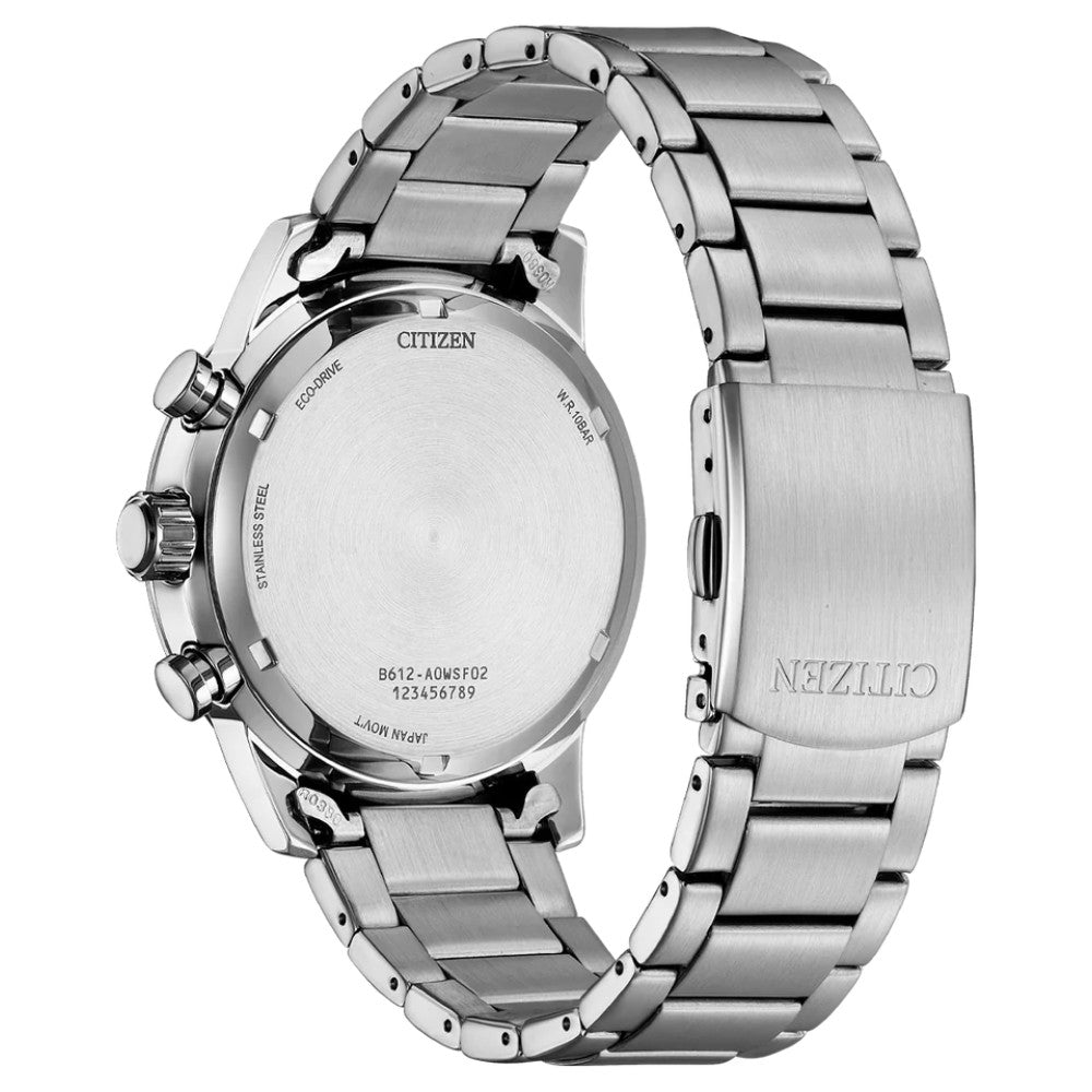 Citizen Chronograph Eco-Drive Blue Dial Men's Watch (CA0748-80L)