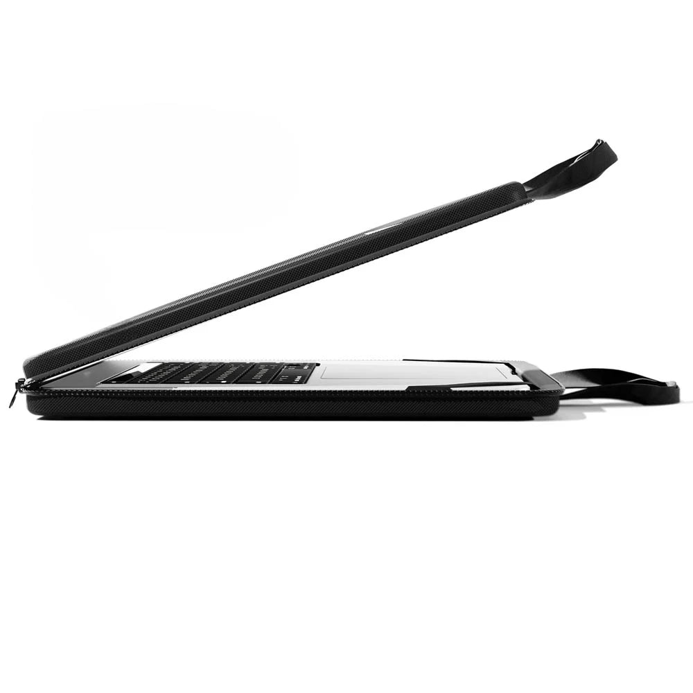 Cygnett Rugged Laptop Sleeve with Handle + Shoulder Strap (Suits Medium 15-16 inch) – Black