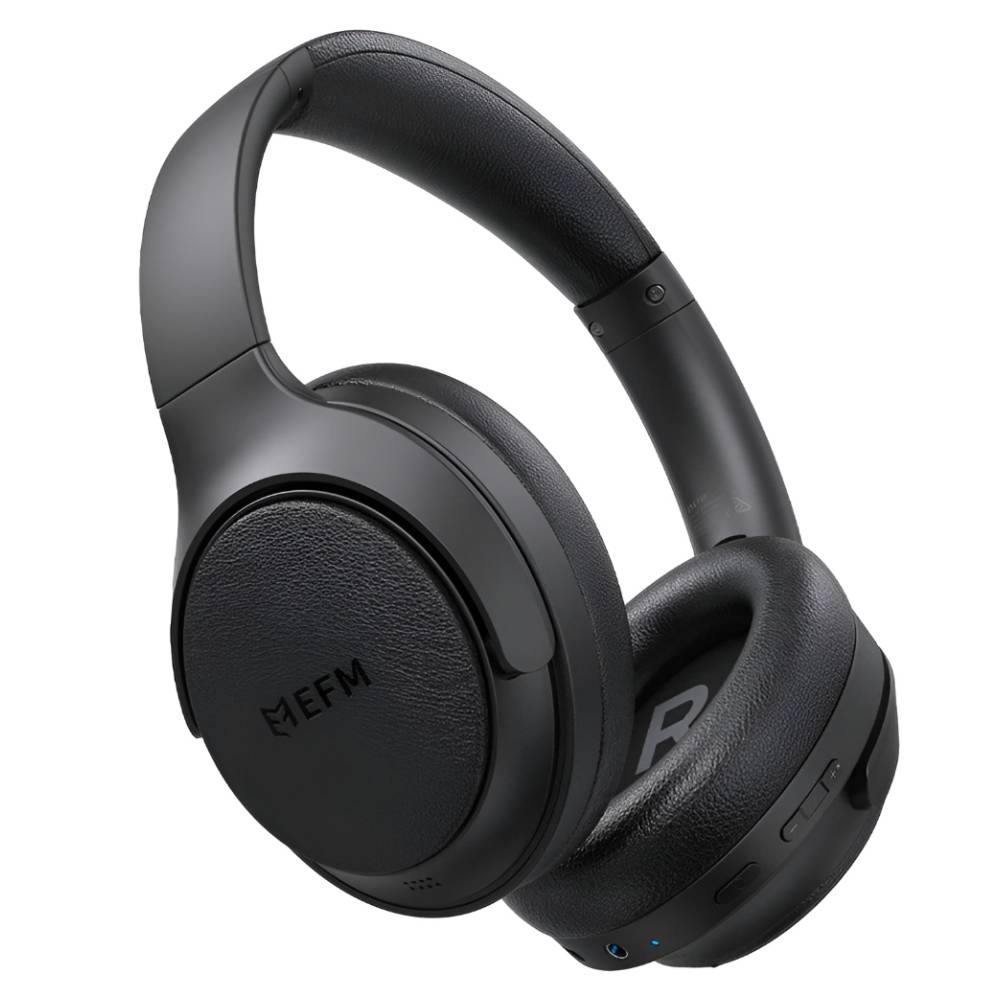 EFM Austin Studio Lite Over Ear Headphones With ANC (Black)