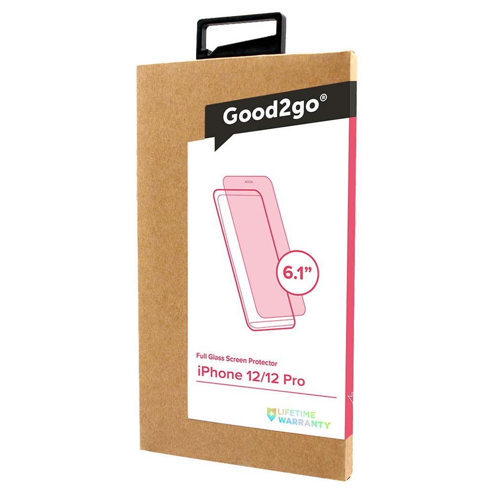 Good 2 Go Glass Full Protector For iPhone 12/12 Pro - Clear