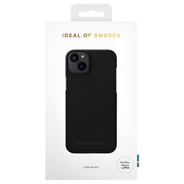 Ideal of Sweden Seamless Case For iPhone 14 Plus - Coal Black