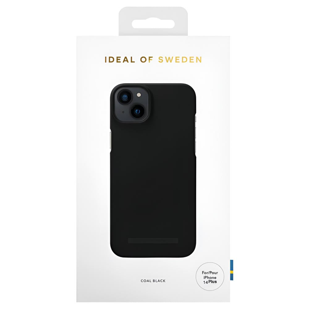 Ideal of Sweden Seamless Case For iPhone 14 Plus - Coal Black