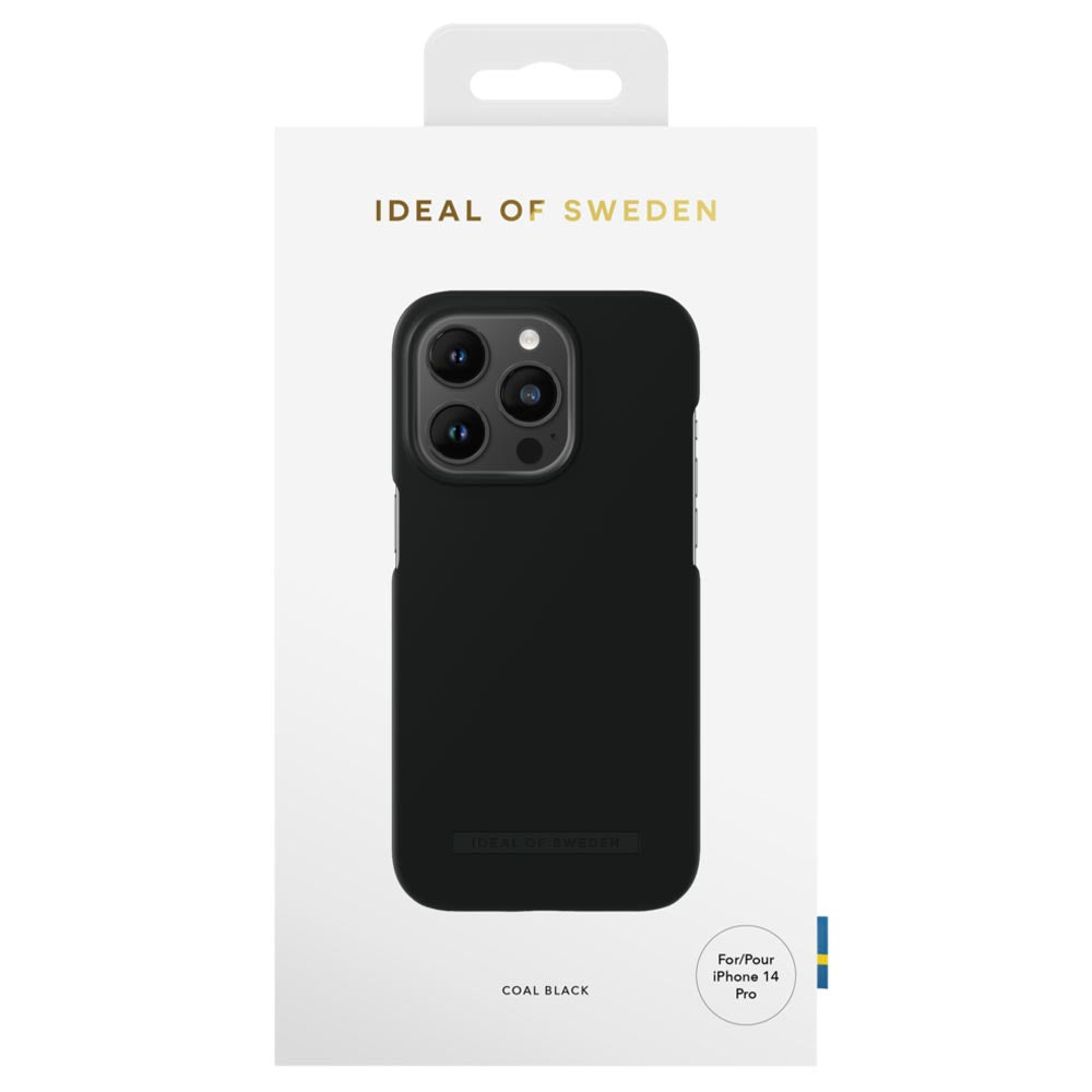 Ideal of Sweden Seamless Case For iPhone 14 Pro - Coal Black