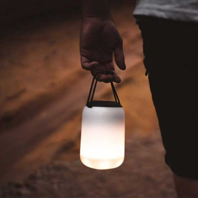 Lander Boulder Smart Lantern with Charging Hub - Black