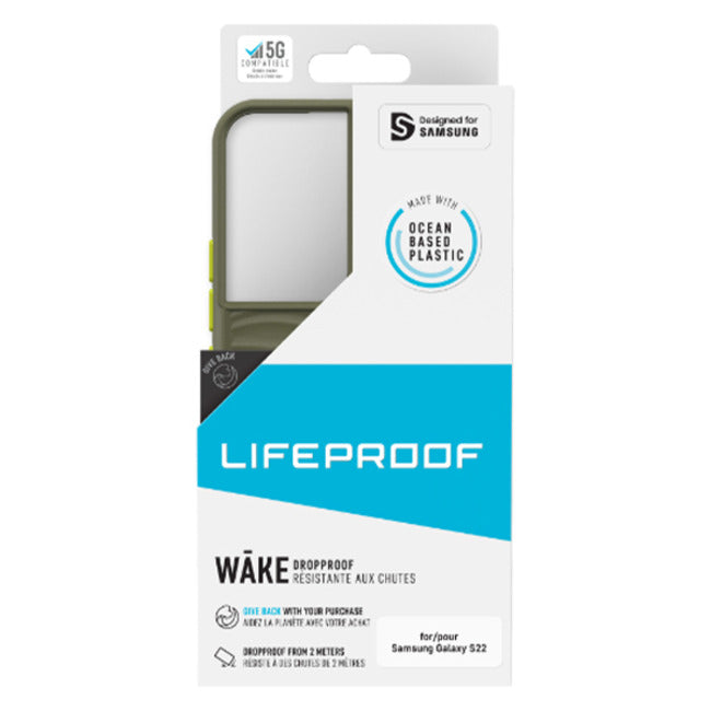 LifeProof WAKE Cover For Galaxy S22 - Gambit Green