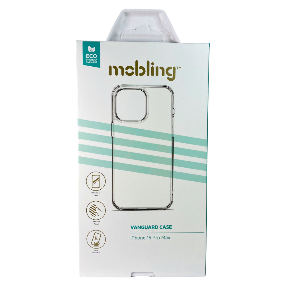 Mobling Vanguard Case For iPhone 15 Pro Max - Clear