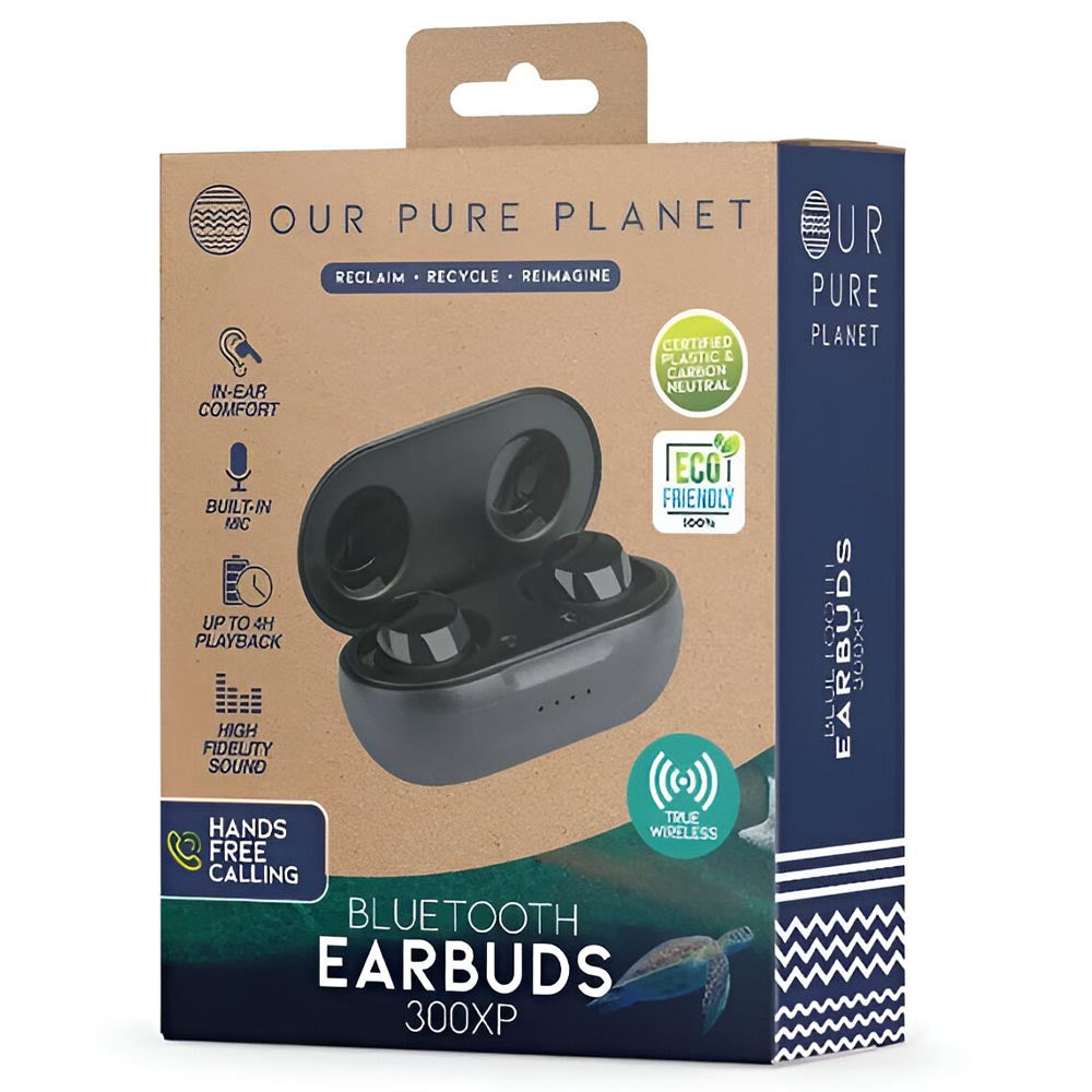 Our Pure Planet 300XP True Wireless EarPods – Black