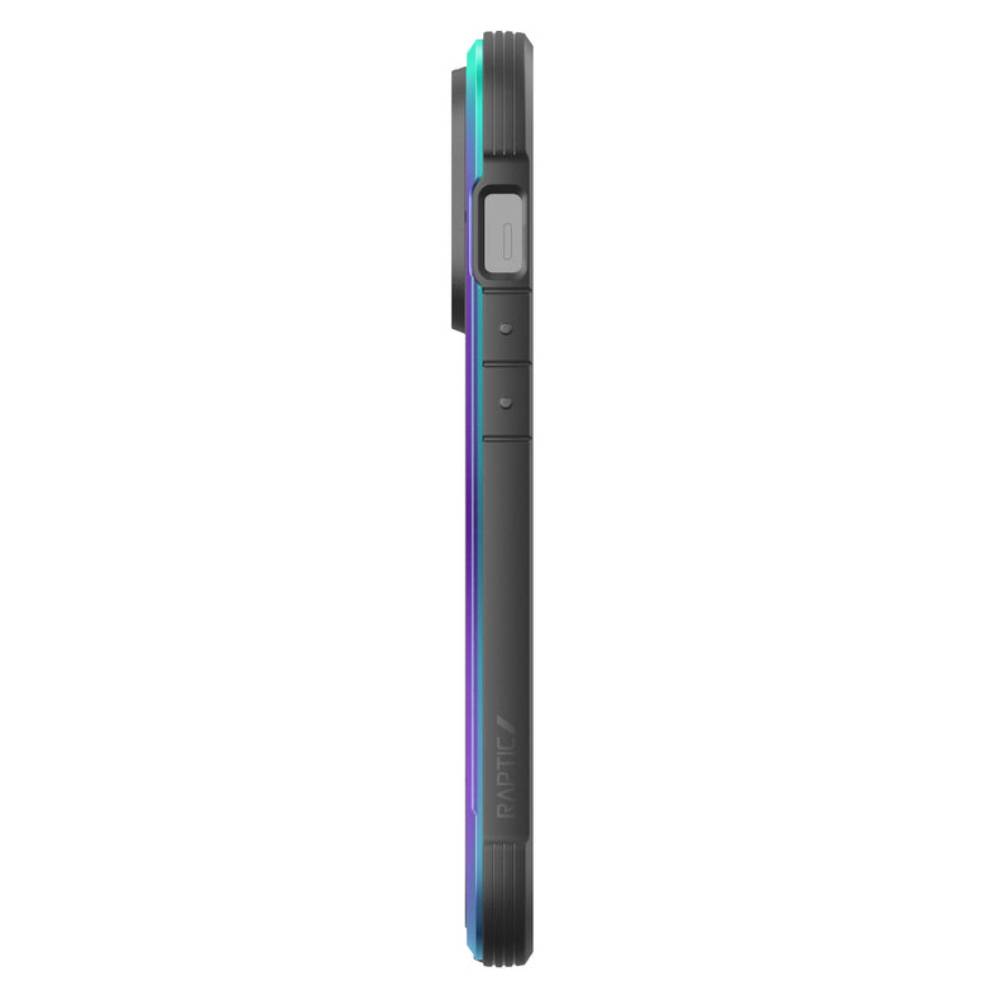Raptic Shield Case For iPhone 15 Pro - Iridescent