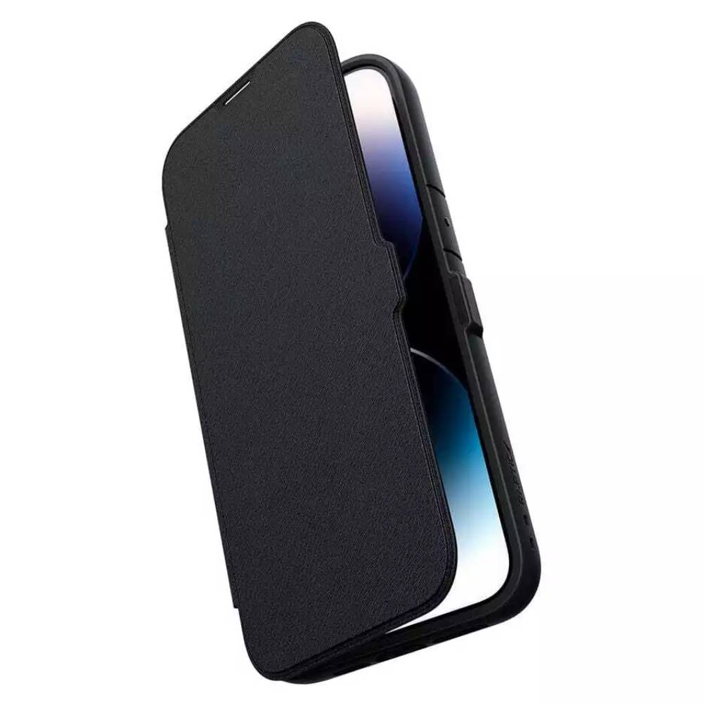 Raptic Urban Folio Wallet Case For iPhone 15 Plus - Black