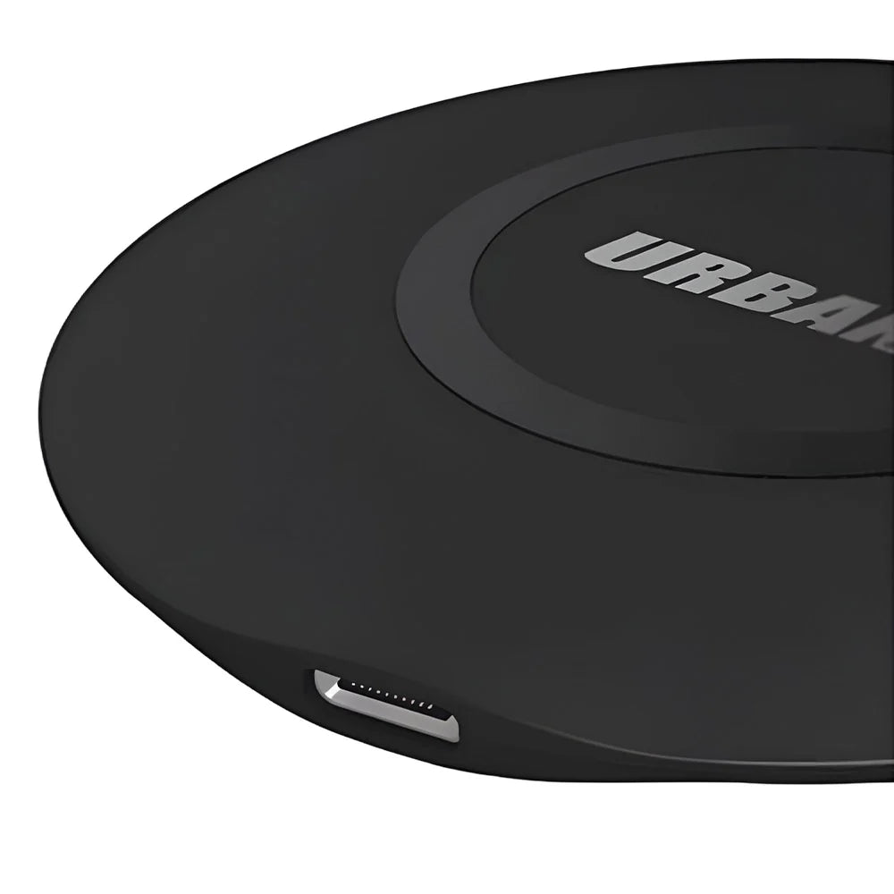Urban Disc 15W Fast Wireless Charging Pad – Black