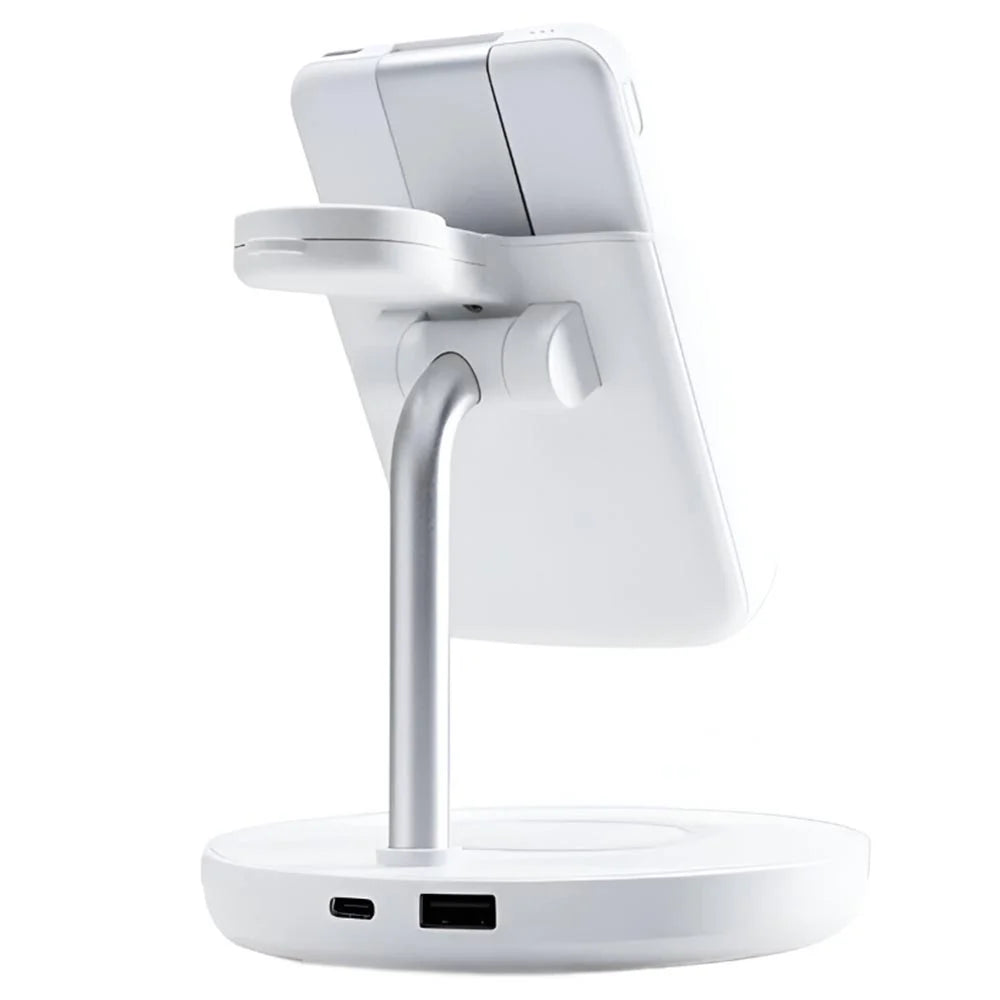 Urban 6-in-1 MagSafe M6 Wireless Charger Station – White