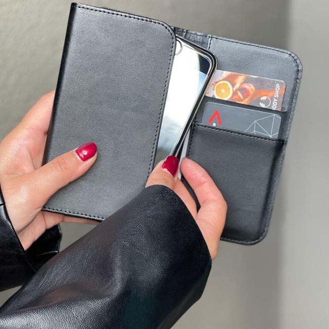 Urban Unisex Credit Card Holder Pouch - Black