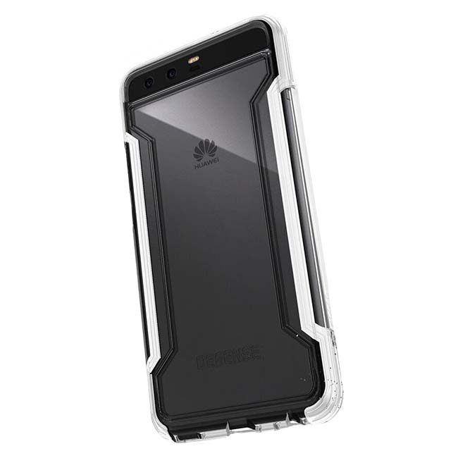 X-Doria Defense DropShield Case For Huawei P10 - Clear/White image 1