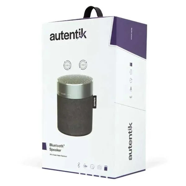 Autentik IPX 4 Bluetooth Speaker with FM Radio Memory Card Slot