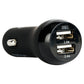 Our Pure Planet 17W Dual USB-A Car Charger - Black image 0