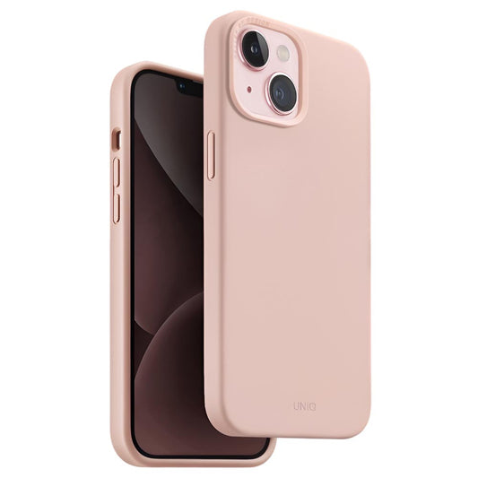 UNIQ Lino Hue MagSafe Case For iPhone 15 - Pink image 0
