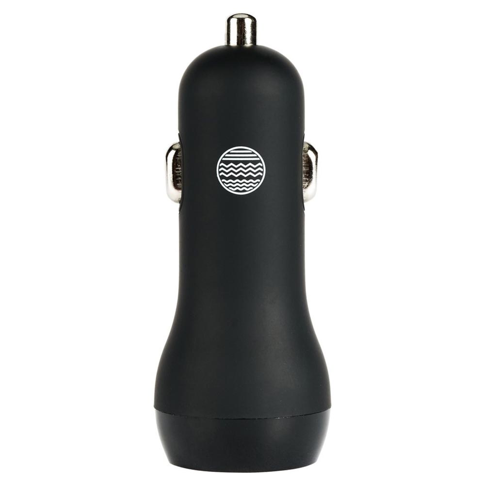 Our Pure Planet 17W Dual USB-A Car Charger - Black image 2