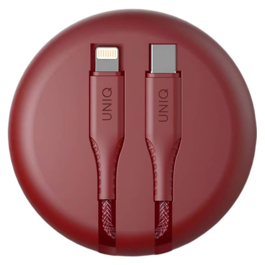 UNIQ Halo USB C to Lightning 1.2M Cable - Red