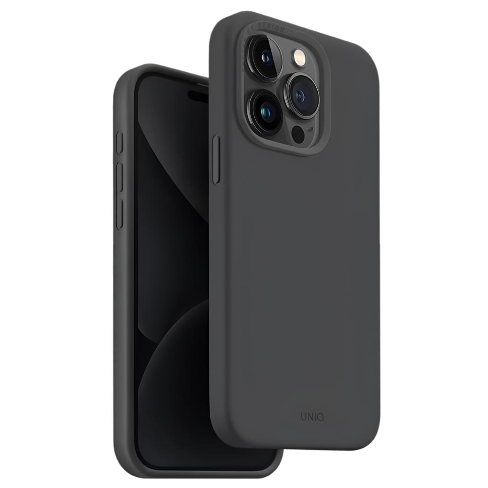 UNIQ Lino Hue MagSafe Case For iPhone 15 Pro - Grey image 0