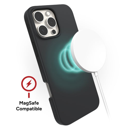 ZAGG Manhattan Snap MagSafe Case (Suits iPhone 16 Pro Max) - Black image 2