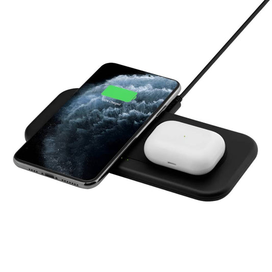 3sixT Karma 15W Dual Wireless Charger with Adapter – Black