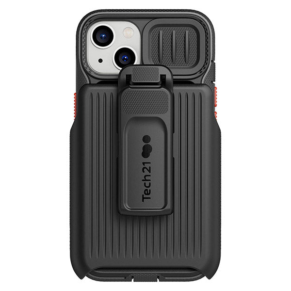 Tech 21 Evo Max Protective Case with Holster For iPhone 13 - Dark Grey image 0