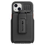 Tech 21 Evo Max Protective Case with Holster For iPhone 13 - Dark Grey image 0