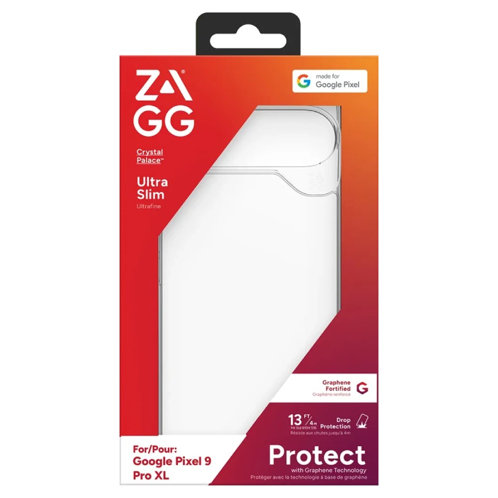 ZAGG Crystal Palace Case For Google Pixel 9 Pro XL - Clear image 3