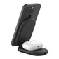 Belkin BoostCharge 2-in-1 Foldable 15W Wireless Charger Qi2 with 36W Wall Charger - Black image 3