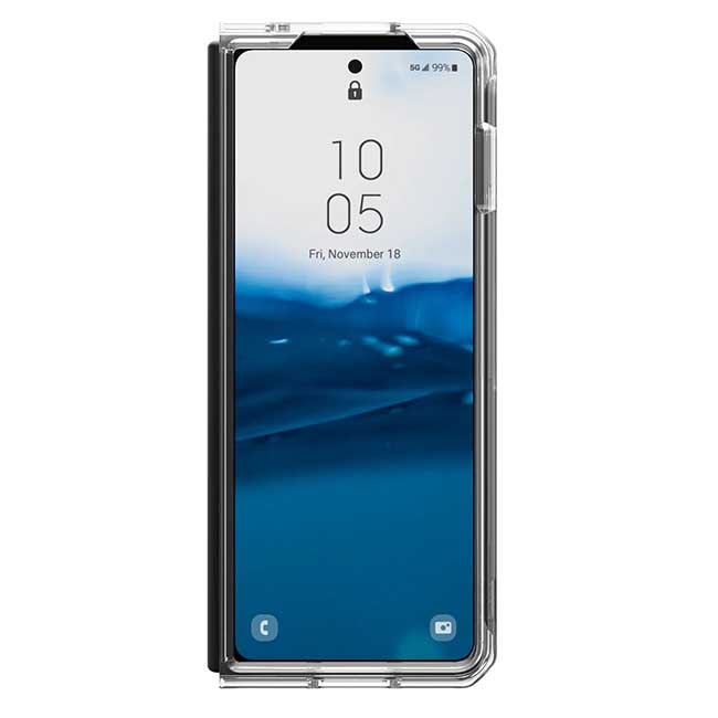 UAG Plyo Series Case For Galaxy Z Fold 5 - Ice image 2