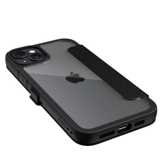 Raptic Urban Folio Wallet Case (Suits iPhone 15 Plus) - Black image 2