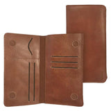 Urban Universal All-in-1 Wallet Case with Card Slots For 4.7-inch Mobile Phones - Tan image 0
