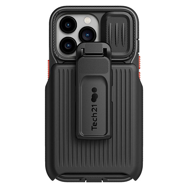 Tech21 Evo Max Protective Case with Holster For iPhone 13 Pro - Dark Grey image 0
