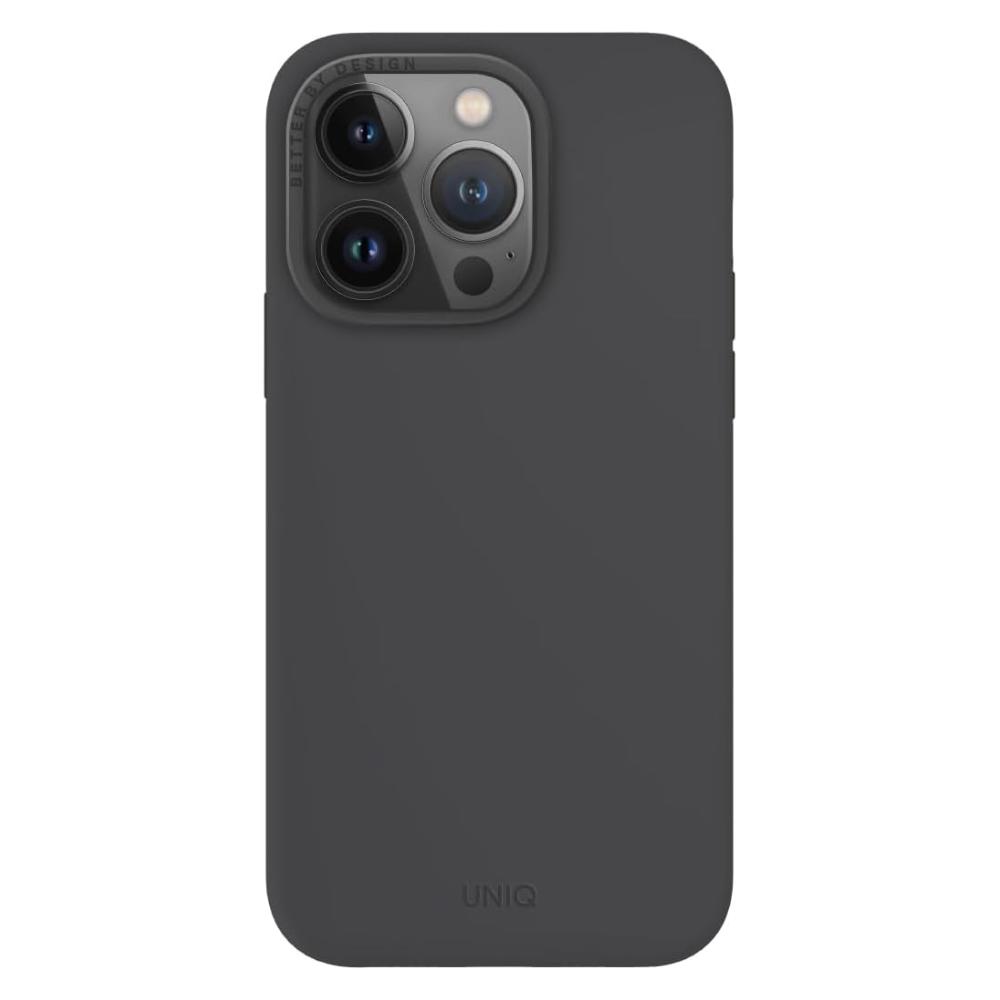 UNIQ Lino Hue MagSafe Case For iPhone 15 Pro Max - Grey image 1