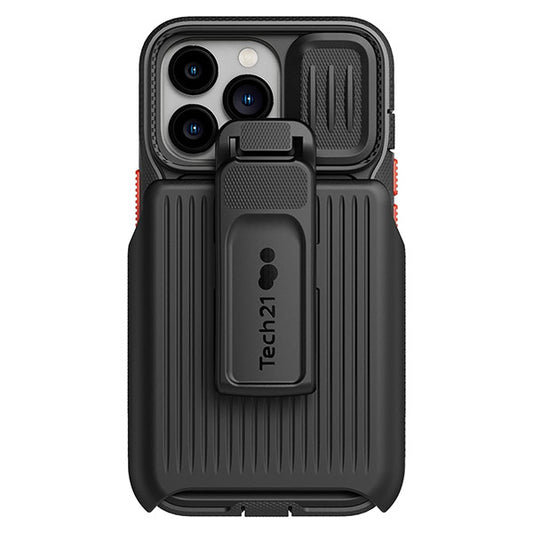 Tech 21 Evo Max Protective Case with Holster For iPhone 13 Pro Max - Dark Grey image 0