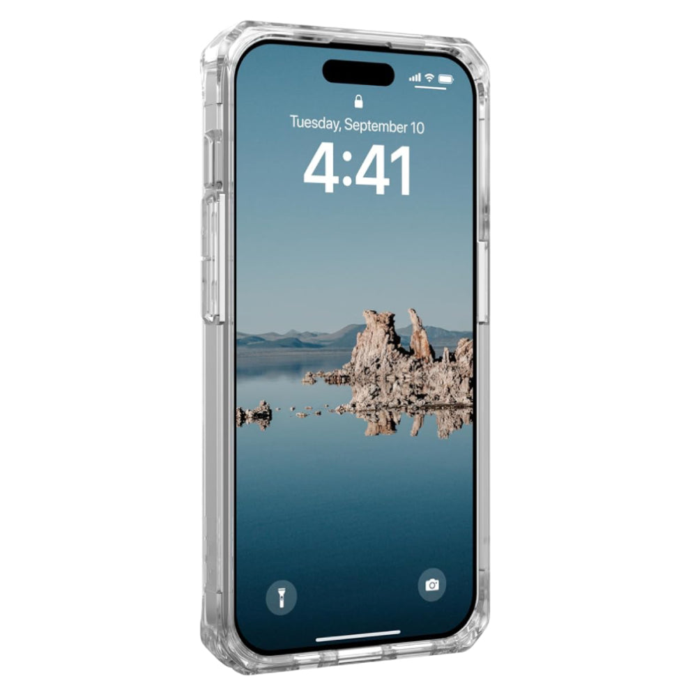 UAG Plyo MagSafe Case For iPhone 15 Pro - Ice/Silver image 2