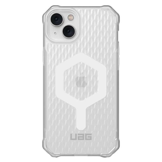 UAG Essential Armor MagSafe Case For iPhone 14 Plus - Frosted Ice image 1