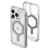 UAG Plyo MagSafe Case For iPhone 15 Pro - Ice/Silver image 0