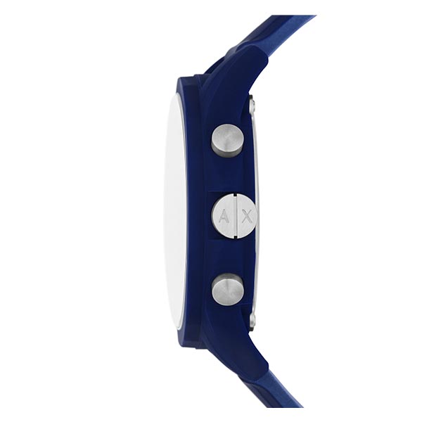 Armani Exchange Chronograph Blue Silicone Men’s Watch – (AX2524)