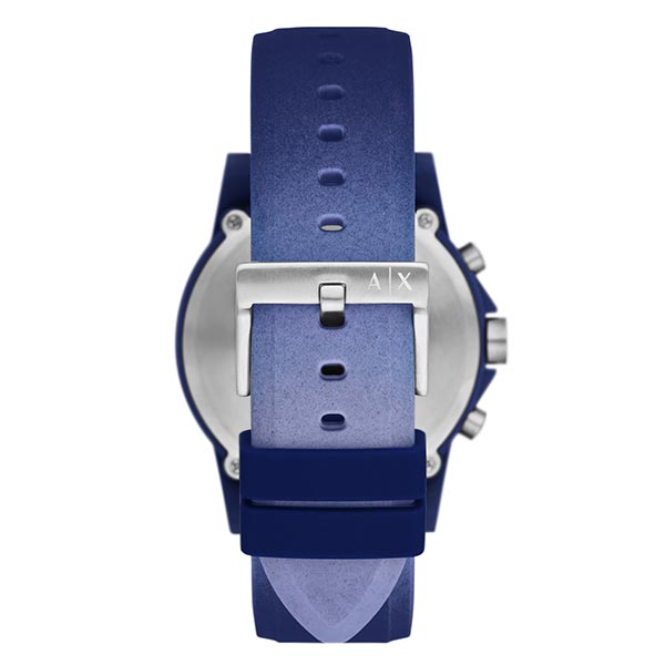 Armani Exchange Chronograph Blue Silicone Men’s Watch – (AX2524)