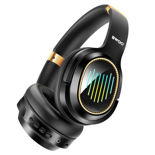 BWOO Folding Wireless Headphones – Black [BO-BW586]