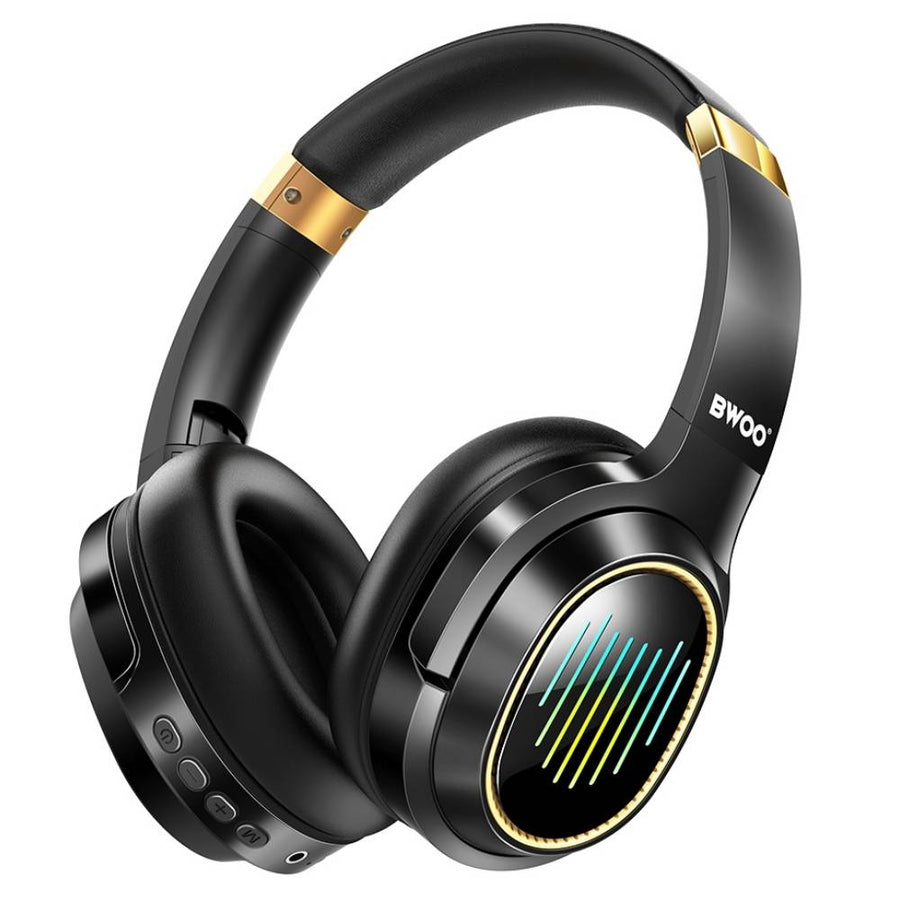 BWOO Folding Wireless Headphones – Black [BO-BW586]
