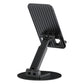 BWOO Foldable Desktop Phone Holder 360 Rotatable Desktop – Black [BO-ZJ132]