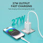 BWOO USB-C to lightning Soft Silicone Fast Charging Data Cable 27W PD (1M)(BO-X329CL) – White