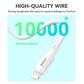 BWOO USB-C to lightning Soft Silicone Fast Charging Data Cable 27W PD (1M)(BO-X329CL) – White