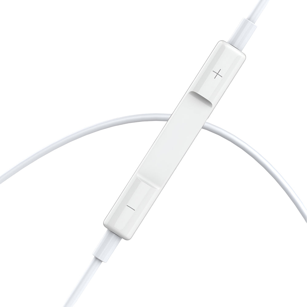 BWOO USB-C Hi-Fi Audio Stereo Wired Earphones (1.2M)(BO-HF175) – White