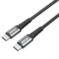 BWOO 60W Type-C to Type-C Fast Charging Cable (3M)(BO-X288C-C) - Black