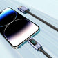 BWOO Type-C To Lightning Charging Cable with LED Display 30W (1M) – Black [BO-X323C-L]